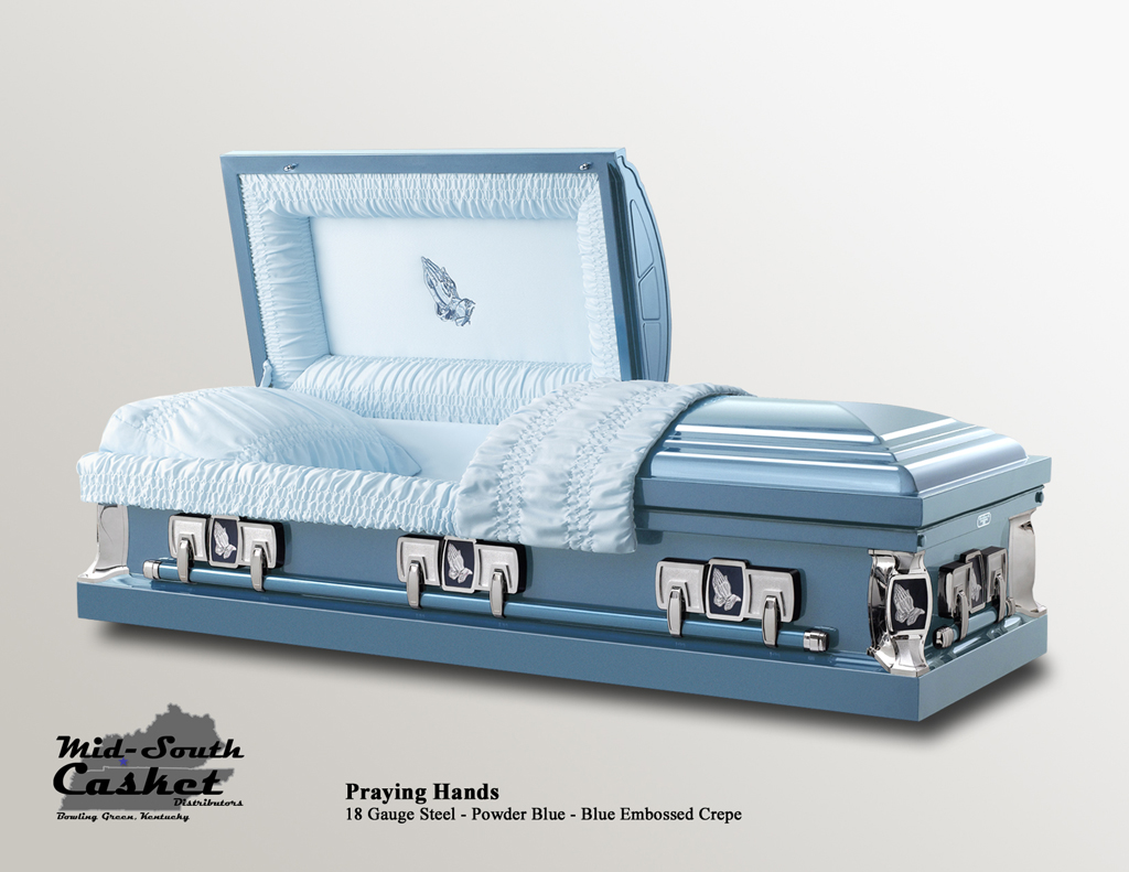 Praying Hands Powder Bluer